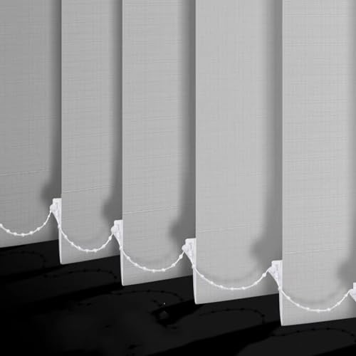 X1NGFU Store Vertical Occultant,Store à Lamelles Verticales,Kit Complet pour Store Lamelles,Protection UV Protection De La Vie Privée,Personnalisable Couleur,Largeur X Hauteur (50cm x 180cm)