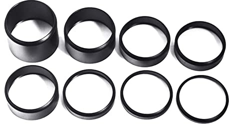 Metall Verlängerungsrohr Set für Kamera Okular Teleskop mit T-Ring 3mm/5mm/7mm/10mm/12mm/15mm/20mm/30mm/40mm