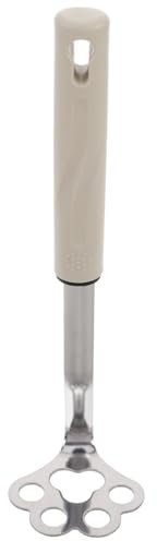 ABOOFAN Stainless Steel Cat Paw Mini Potato Masher Non-Slip Handle Avocado and Bean Crusher One-Piece Construction Baby Food Presser for Kitchen