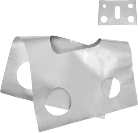 Zerodeko Protège-plaque de Cuisson en Téflon, Tapis de Protection Réutilisable et Résistant la Chaleur, pour Brûleurs de Cuisinière à Gaz en Camping