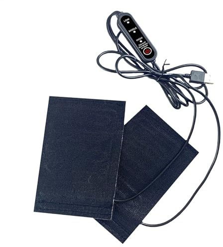 Manopole riscaldate per moto, cuscinetti riscaldati per moto, copertura per manopole riscaldate tramite USB, impermeabili, manopole riscaldanti per manubrio, manopole riscaldanti elettriche per guida