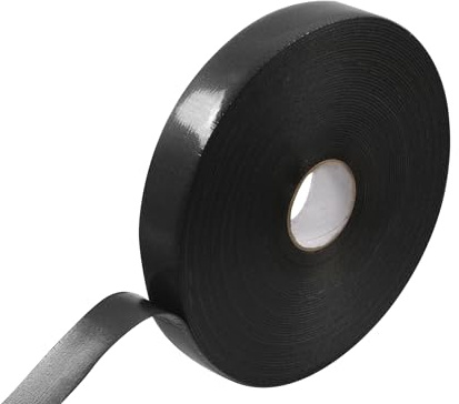 Ruban acoustique autocollant de cloisonnement, d'insonorisation, d'étanchéité, ruban pour l'isolation phonique, spécialement pour les profils métalliques et les sous-structures 50 mm x 30 m x 3 mm