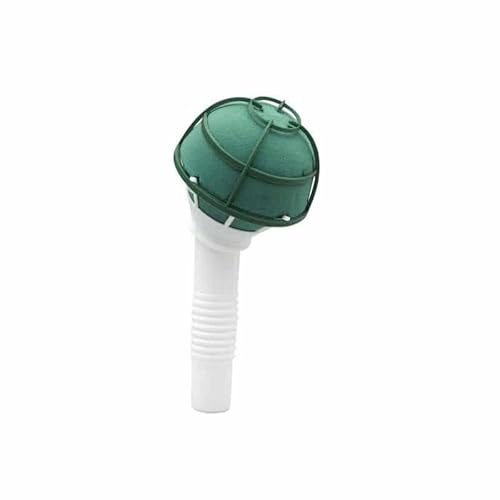 INNA-Glas Oasis Schiuma da Fiori, Verde, Ø7 cm | per Bouquet da Sposa Ariya con Manico angolato in plastica, griglia - Spugna da Fiori