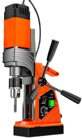 Trapano magnetico regolabile, 1380 W, grado industriale ad alta potenza per ingegneria struttura in acciaio, strumento elettrico essenziale per professionisti