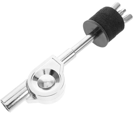 CVUTOVO Brazo Articulado Ajustable para Platillos de Batería con Pinza de Aleación para Escenarios de Conciertos y Salas de Práctica, Soporte Versátil y Resistente Color Plata