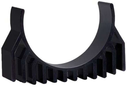 2 pz 36 Motore Passo-passo Moto Dissipatore di Calore All Metal Dissipazione A Digiuno R Adatto for Creality K1 K1C K1Max Ender3 V3 Plus 3D Parti della stampante(Black Heatsink)