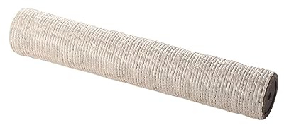 LOVIVER Rascador para Gatos Poste Recambiable Torre Accesorio Protector de Muebles Cuerda Natural de Sisal Montaje Fácil Adecuado para Estancias Casa Oficina, Sisal 30cmx7cm