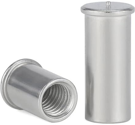 Pernos de soldadura, Pernos de soldadura M3 M4 M5 M6 Tornillos separación acero inoxidable Conector rosca clavija(20mm,M5-10pcs)