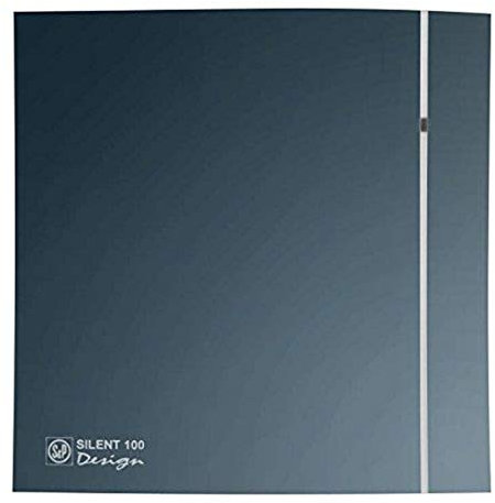 S & p silent-100 design - Extractor bano silent-100-crz silver design
