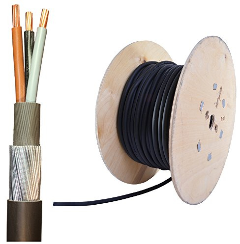 100m Drum 16mm 3 Core SWA Steel Wire Armoured Outdoor Cable 6943X XLPE SWA PVC