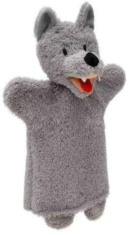 MU Brno - Wolf Handpuppe, 30 cm