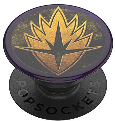 PopSockets PopGrip - Hopfällbar Stativ och Grepp för Smartphone och Surfplatta med en Swappable PopTop - GOTG Gloss