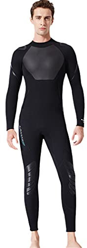 LIOPJH 3 mm Tauchanzug, Tauchausrüstung, Wassersport, Jumpsuits, Badeanzug, Neoprenanzug, Winter, Herren und Damen