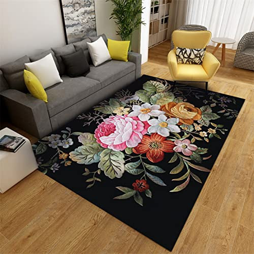 RUGMRZ Läufer Moderne Einfachheit Im Chinesischen Stil Rugs for Bedroom Mehrfarbig Teppich Reinigung waschbarer Teppich kinderzimmer läufer Haus Dekoration modern teppich120x180CM