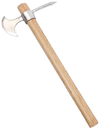 Tuxxjzm Pick Axe, Picco per scavare - Becco da giardino 2 in 1 Becco efficiente,Ascia a mano multifunzionale in acciaio inox, ascia piccola con manico per giardiniere, taglio di radici