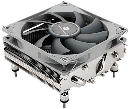 TR AXP90 X47 - Enfriador de aire para CPU ITX delgada, altura 47 mm, ventilador PWM Slim,Para AM4/AM5, Intel 1851/1700/1150/1151/1200, Kompatibel mit Desktop-Computern