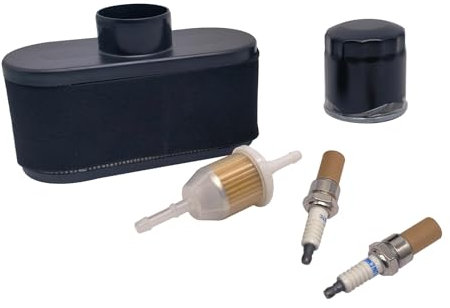 LFCOZD [Pièce de renouvellement] Moteur Tondeuse à Gazon Tracteur Filtre à Air Filtre à Huile Ensemble adapté for Kawasaki FR691V FS481V FR651V 11013-704 [Remplacement]
