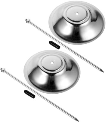 BESPORTBLE 2piezas Plug-in De Acero Inoxidable Porta Notas Para Escritorio Organizador De Cheques Para Restaurante Soporte Para Recibos Tenedor Para Billetes Para Cocina y Oficina