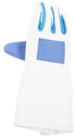 YARNOW Fechthandschuhe Rutschfest Mit Stoßdämpfung Für Erwachsene Und Kinder Abriebfestes Material Breites Handgelenkband Ergonomisch Geformt Trainings Und Wettkampfausrüstung