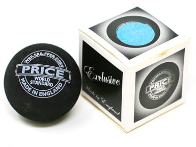 Price's Blue Dot Squash Ball WSF Standard Ball Made in the UK (2 balls)