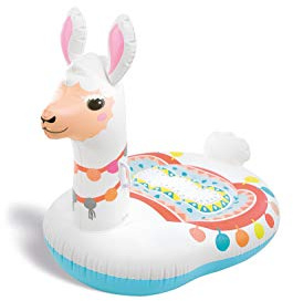 Intex Linda llama inflable para montar, para mayores de 14 años, multicolor