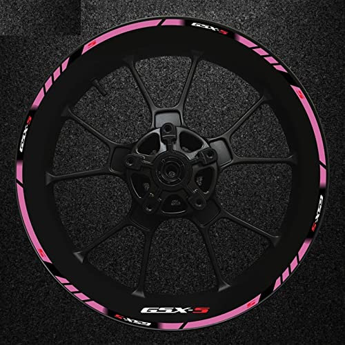ROANNY Felgenband Motorrad Styling Rad Reifenstreifen Aufkleber Kreativer Felgenaufkleber Für Suzuki Gsx-s Gsx-s750 Gsxs1000 750 1000 600 2022 (Color : 23)