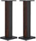 sourcing map Wood Grain Speaker Stands 1 Pair 31.5 Inch (80cm) Universal Floor Speaker Stand Hollowed Stands Enhanced Audio Listening for Home Theaters Cinema