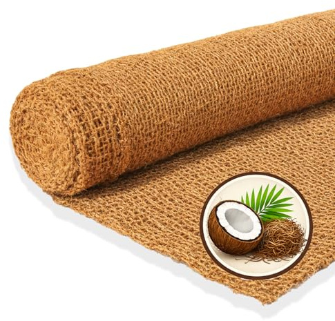 NOOR Kokos Böschungsmatte - Erosionsschutz & Ufermatte 2x50 m - 700 g/m²