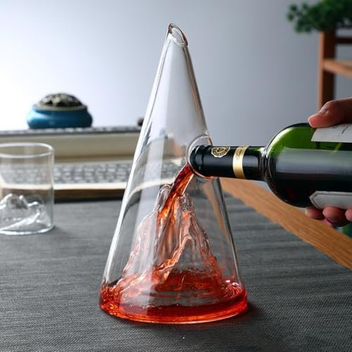 Carafe Whisky Cadeau Homme Original Cadeau Personnalisé Homme Cadeau de Mariage Carafe Vin en Verre Distributeur Alcool Cadeau pour Papa Carafe à Décanter