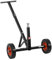 VEVOR Rangierhilfe Anhänger, Anhängerwagen, 272 kg Stützlast, 42 & 56cm einstellbare Höhe, 47,3mm Kupplungskugel, 254 mm Vollgummireifen, zum Bewegen von Wohnmobil-Bootsanhängern