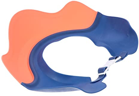 Toyvian Badehaube aus Leichtem Pp-material Wasserdichter Kanal für Ohrenschutz zum Haarewaschen und Schneiden Schützt Kopf und Augen