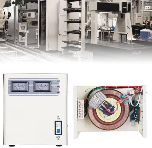Voltage Stabilizer,220V Single Phase Automatic Regulated Power Supply, with Overvoltage Protection Power Conditioner (3000w)