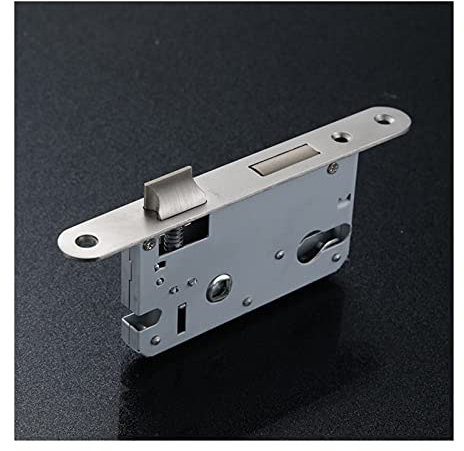 VDLLQYN, Serrure à mortaiser en acier inoxydable 50 x 45 mm - Serrure de porte en bois durable avec cylindre de 29 mm de hauteur,Serrures à mortaiser