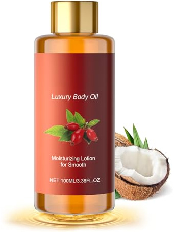 Glow Remedy Oil Skin Tightening & Firming Body Oil for Women - Magic Luxury Glow Oil with Organic Coconut, Pure Honey & Rosehip, Non-Greasy Daily Moisturizer for Radiant Smooth Skin, 100ml