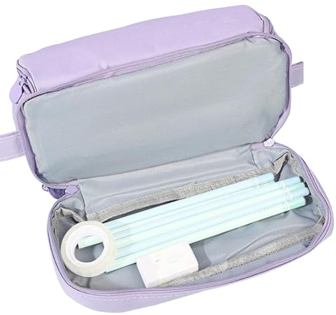 Bolsa Porta Lápices 4 Compartimentos, Portabolígrafos