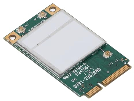 BONKZEBU Module de Carte Réseau Mini PCIE BCM43570, 1200Mbps, 4.1, pour Ordinateur Portable 10, 2.4GHz, 300Mbps, 5GHz, 867Mbps