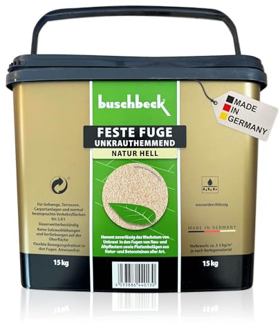 Buschbeck Feste Fuge, selbsthärtend, unkrautfrei & ameisenhemmend natur