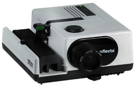 Reflecta 2000 AF-IR + Agomar 1:3.5/70-120 mm MC proiettore di diapositive