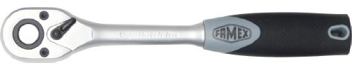 Famex 10643 Feinzahn Knarre mit 72 Zähnen, 10 mm (3/8-Zoll)-Antrieb