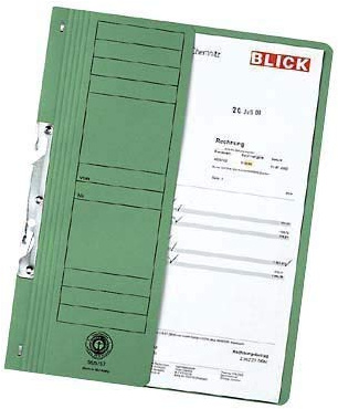 Einhakhefter / grün / 20 Stück