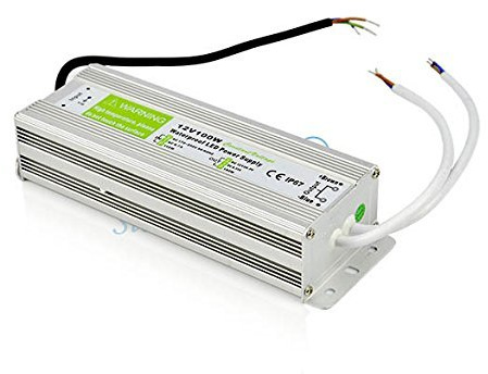Fuente de alimentación transformador 100W 8.3A estabilizado 220V 12V DC impermeable tira LED driver 100W