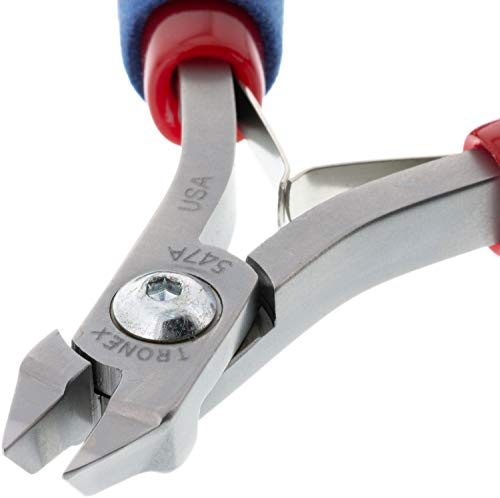 Pliers – Tronex Wide Oblique Flat Nose – Chainmaille (Standard Handle) • P547A