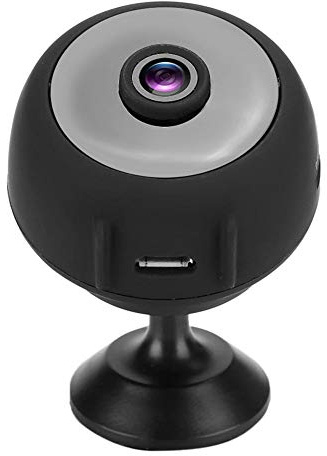 1080P HD Camera, 150 ° Wide Angle Sports WIFI Camcorder, Wireless Network Night Vision Mini Webcam for Conference/Live Streaming/Games/Computer