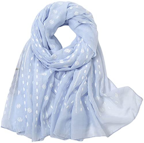 MAIRY Scarves for Women UK Fashion Ladies Scarfs Gifts Lightweight Soft Summer Stole Cotton Scarf Wraps and Shawls, 14207