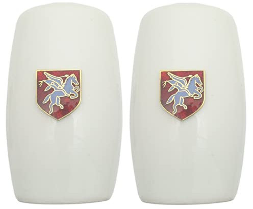 Airbourne China Salt and Pepper Shakers Cruet Set Modern White CSP ME8