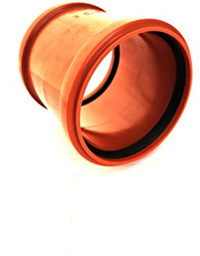 Doppelmuffe DN110 - DN400 Kanalrohr Überschiebmuffe Abwasserrohr KG Rohr Verbindungsmuffe (DN315)