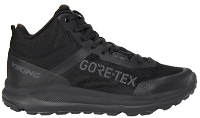 Viking Chaussures de Marche Stride Mid GTX M pour Homme, Noir, 41 EU