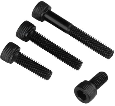 1–100 Stück M1,4/M1,6/M2/M2,5/M3/M4/M5/M6/M8/M10/M12/M14/M16/M18/M20 Maschinenschrauben aus hochfestem Kohlenstoffstahl mit Innensechskant und Becherkopf