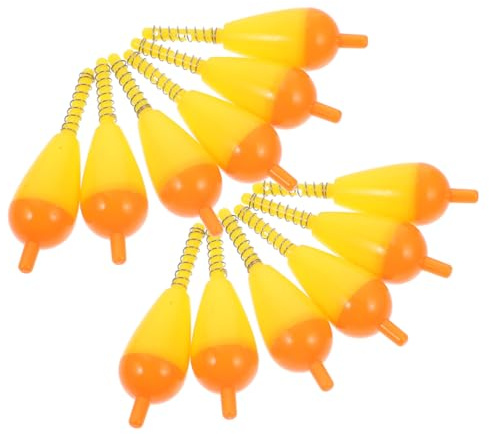 BESPORTBLE 12pcs Fishing Floats Fishing Bobbers Portable Bobbers Pole Floats for Equipment
