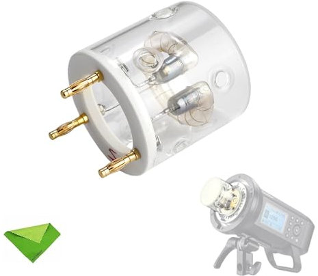 GODOX 400 W pour AD400 Pro Tubes flash, remplacement d'ampoule AD400Pro, tube flash à ampoule nue d'origine pour tête stroboscopique AD400Pro